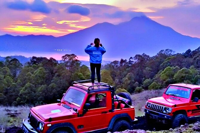 Mount Batur Sunrise Jeep Tour & Natural Hot Spring - Reaching Mount Batur by Jeep