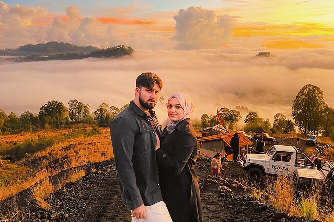 Mount Batur Sunrise Jeep Tour with Natural Hot Spring - Black lava from the 1963 eruption