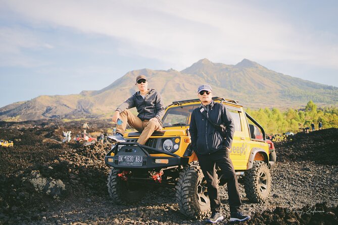 Mount Batur Sunrise Jeep With Black Lava - The real appeal of Mount Batur by Jeep