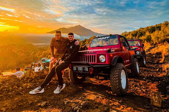 Mount Batur Sunrise Jeep With Black Lava - Hot springs and possible extra stops