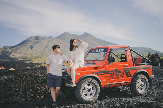 Mount Batur Sunrise Jeep With Black Lava - What the $39.71 price really covers