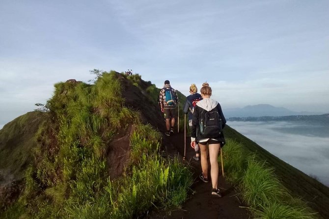 Mount Batur Sunrise Trek and Ayung River White Water Rafting Tour - Climbing Mount Batur before sunrise