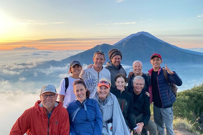 Mount Batur Sunrise Trekking - All Inclusive - Sunrise above Lake Batur and three volcanoes