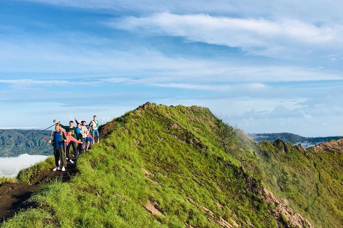 Mount Batur Sunrise Trekking & Hot Spring - Reaching the crater rim at sunrise