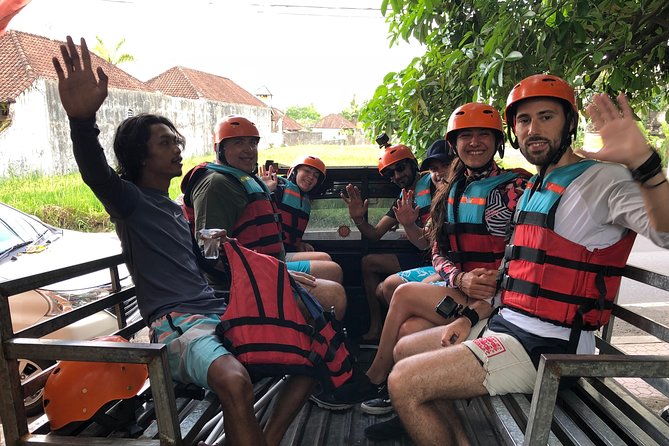 Mount Batur Sunrise Trekking & White Water Rafting ( Private - All Inclusive ) - Telaga Waja rafting through Bali’s countryside