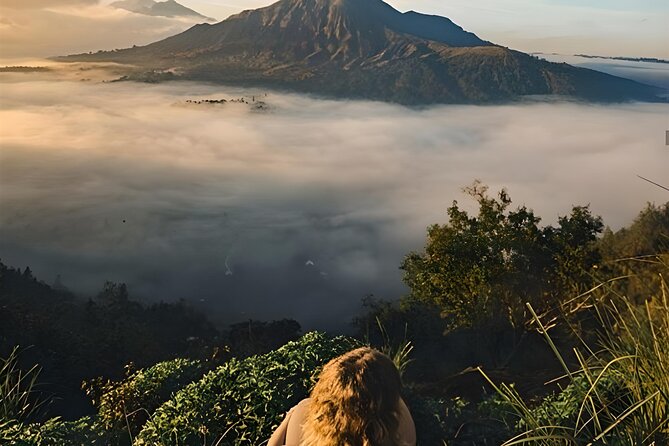 Mount Batur Sunrise Trekking with Natural Hot Spring - Reaching the summit around 6:15 a.m.