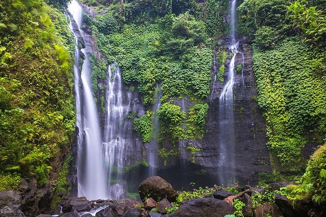 North Bali Tour: Banyumala Waterfall & Wanagiri Hidden Hills - Banyumala Twin Waterfalls: the day’s most physical stop