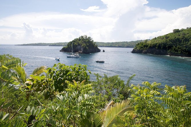 Nusa Lembongan: Island Discovery Cruise - Setting off from Mushroom Bay on Aristocat