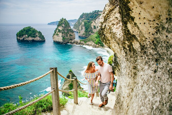 Nusa Penida. 2 Days Tour. Pick up from Bali. - Day one: Atuh Beach and the eastern cliffs