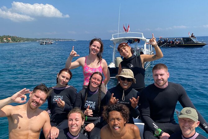 Nusa Penida 3 Fun Dives Boat Trip (For Certified Divers) - Equipment, drinks, and what is not included