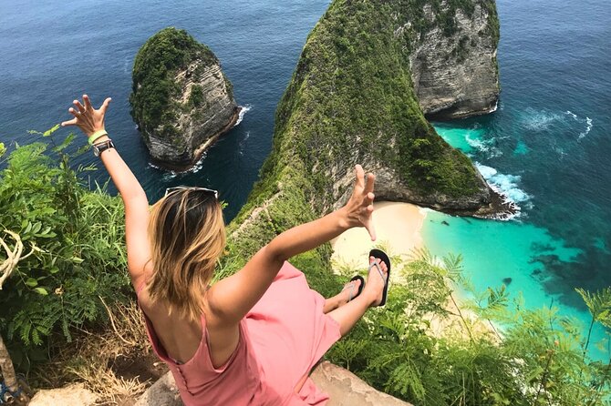 Nusa Penida Beach Day trip by Speedboat - Kelingking Beach and the famous T-Rex cliff