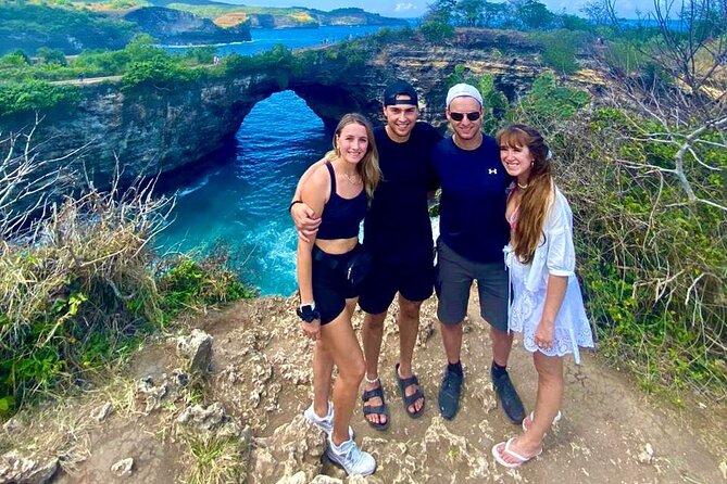 One Day Trip Nusa Penida Bali with All Inclusive - Broken Beach and the collapsed cliff