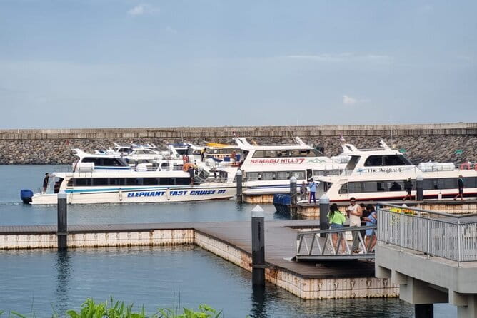 One-way Ticket Fast Boat from Sanur Bali or Nusa Lembongan - What happens at Sanur Harbor