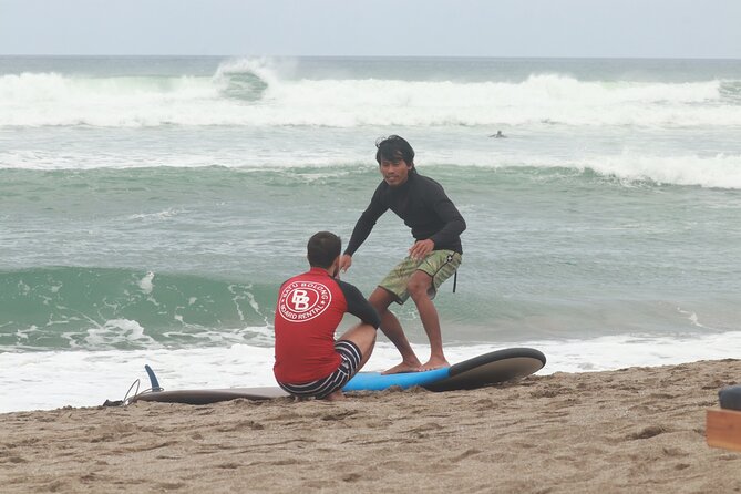 Private One on One Surf Lesson in Canggu area - Bali - Safety briefing before you enter the water