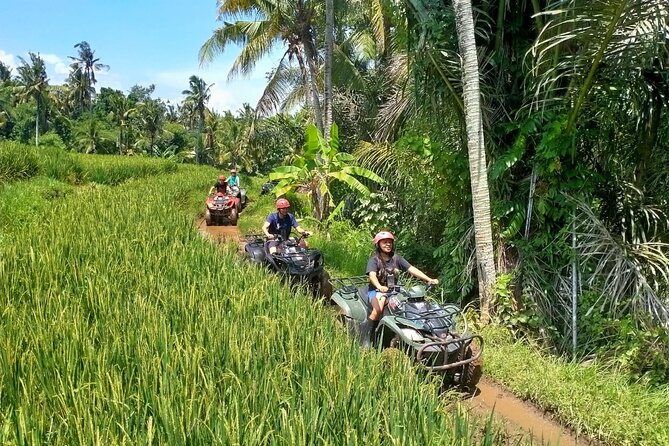 Private Quad Bike ATV with 2-hour Bali Massage and Spa - A wet, muddy ride through Bali’s countryside