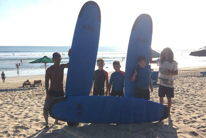 Private surf lesson - Starting at M88 Surf School in Kuta