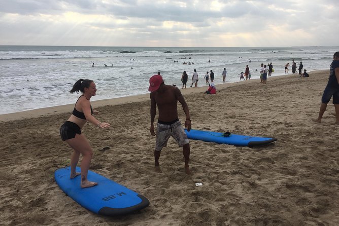 Private surf lesson - A possible sunset finish