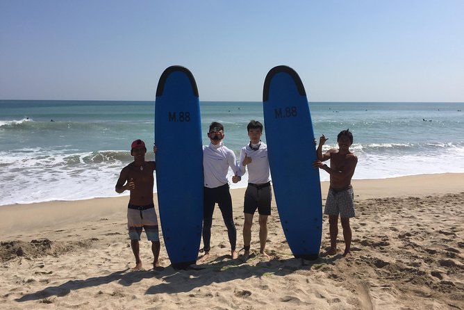 Private surf lesson - Practical details that matter on the day