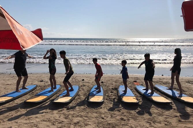 Private Surfing Lesson Bali - A sensible first step into Kuta surfing
