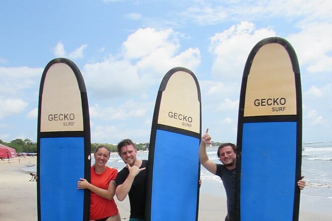 Private Surfing Lesson Bali - Finding Gecko Surf at Kuta Beach