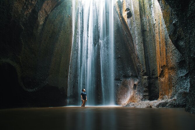 Private Tour : Bali Best Waterfalls, Temples and Monkey Forest - Tukad Cepung rewards the walk inside