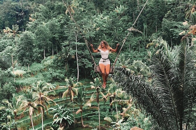 Private Tour to Sumampan Waterfall, Monkey forest, Rice terraces and Swing - Batuan Temple in 30 Minutes