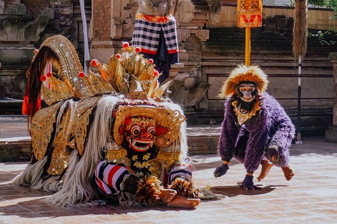 Private Ubud Day Tour Waterfalls Sacred Monkeys and Rice Fields - Starting with Barong and Fire Dance