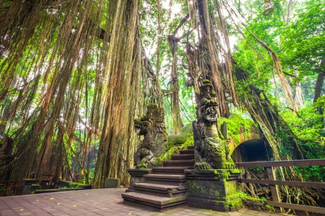 Private Ubud Tour: Monkey Forest, Waterfall & Rice Terrace - Reading the carvings at Batuan Temple