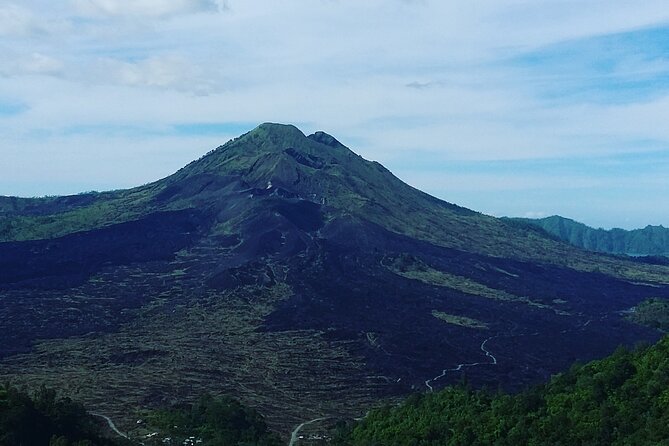 Private ubud tour : Temple Bathing + Mount Batur + Rice Terrace. - Mount Batur views without the mountain climb