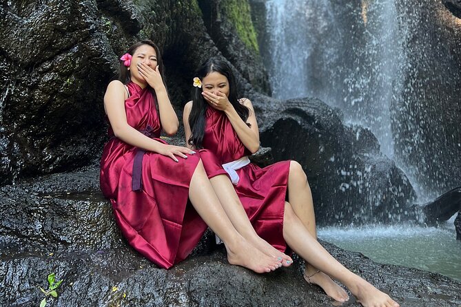 Purifications at Beji Griya Waterfalls - What the $50 price includes
