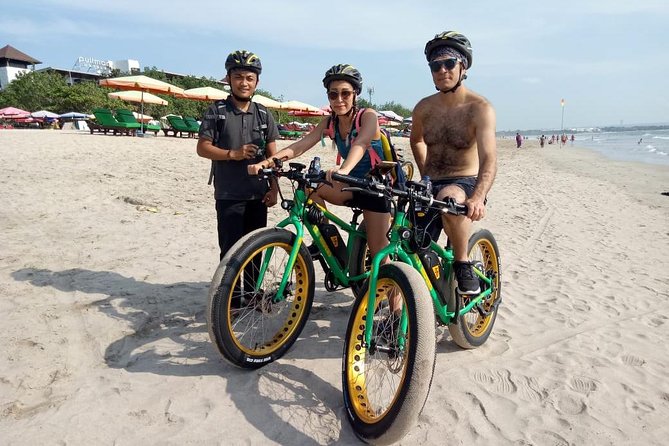 Seminyak Beach eBike Private Tour - Petitenget Beach, Petitenget Temple, and Masceti Temple