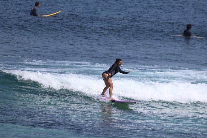 Surfnesia Surf Lesson and Guiding - Bintang’s calm coaching style