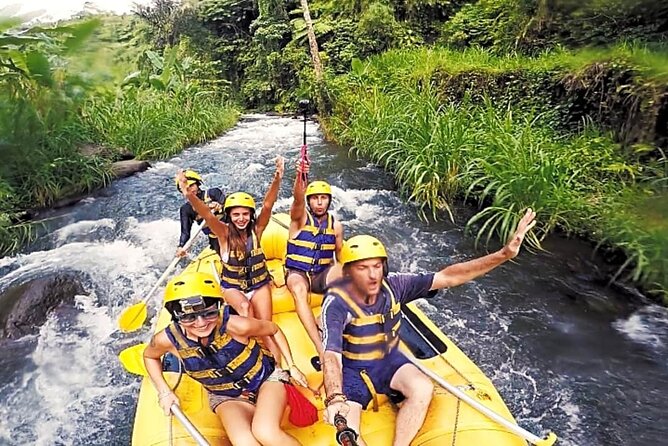 Telaga Waja River Rafting Bali & Zipline (Less Stairs) - Continuous grade II and III rapids
