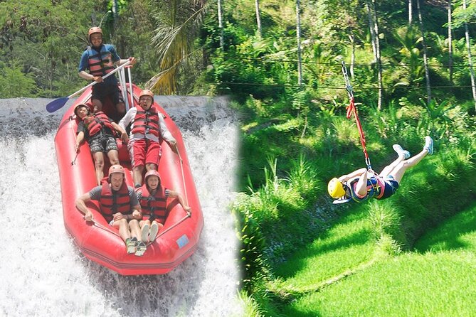 Telaga Waja River Rafting Bali & Zipline (Less Stairs) - Lunch, showers, and the less-stairs advantage