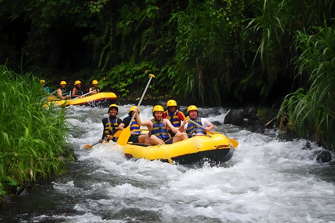 Telaga Waja White Water Rafting - With No Step or Stair : Bali Best Adventures - The real meaning of no step or stair