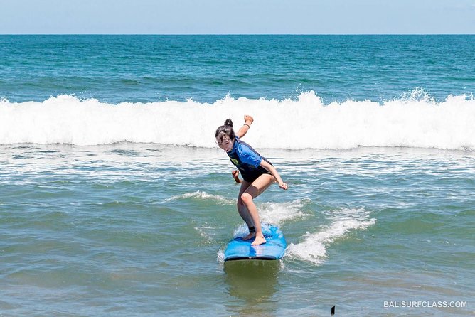 The best surf lessons in Kuta - Beach practice, then the first 45 minutes in the water
