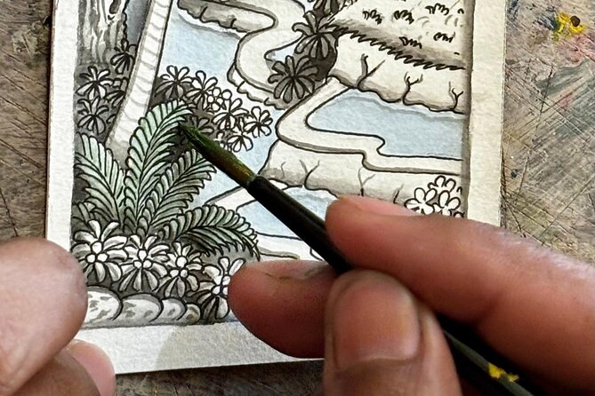 Threads of Tradition Miniature Keliki Painting Workshops - What you actually use during the class