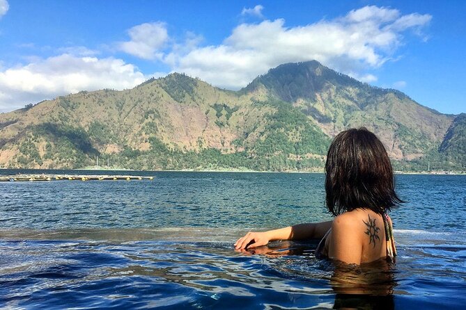 Trunyan Cemetery, Hot Spring, Penglipuran Village, and Waterfall Tour - One hour at Batur Natural Hot Spring