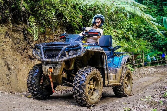 Ubud ATV Alasan Adventure Waterfall Gorilla Cave & Cretya Pool - Who will enjoy this most