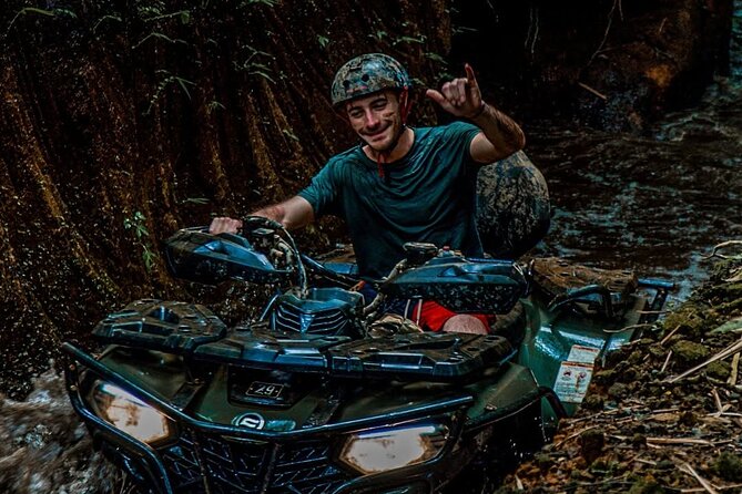 Ubud ATV Alasan Adventure Waterfall Gorilla Cave & Cretya Pool - Practical preparation for a muddy morning or afternoon