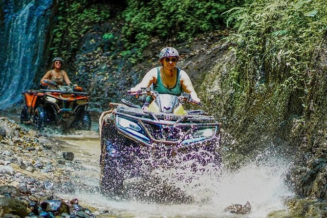 Ubud ATV Alasan Adventure Waterfall Gorilla Cave & Cretya Pool - Riding the 250cc, 450cc, or 850cc ATVs