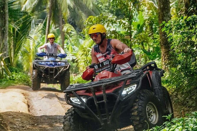 Ubud ATV Quad Bike Gorilla Cave and Cretya Infinity pool - Cooling off at the Cretya infinity pool