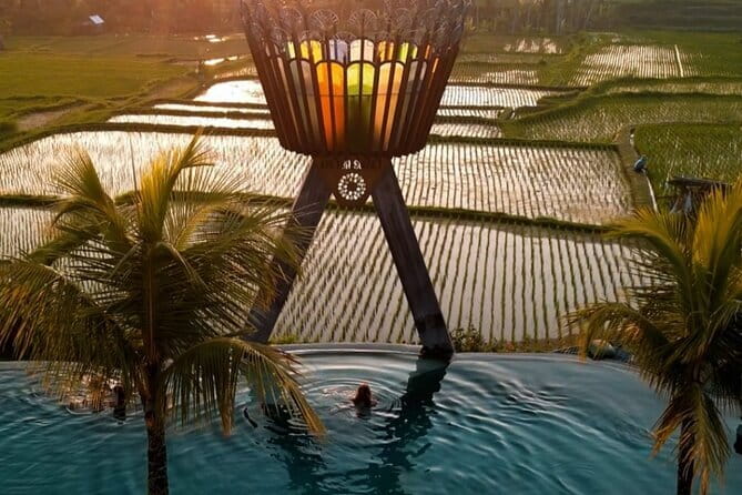 Ubud ATV Quad Bike Gorilla Cave and Cretya Infinity pool - Gorilla Cave, rice terraces, and the changing scenery
