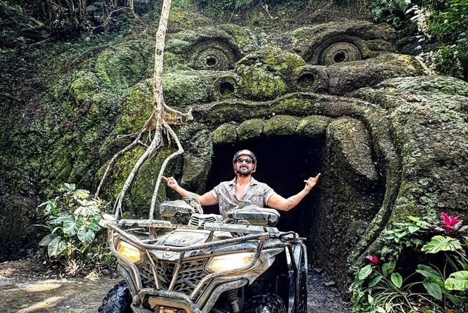Ubud: ATV Quad Bike, Jungle, Waterfall, Tunnel and Rafting Trip - Gorilla Cave and the 250cc ATV ride
