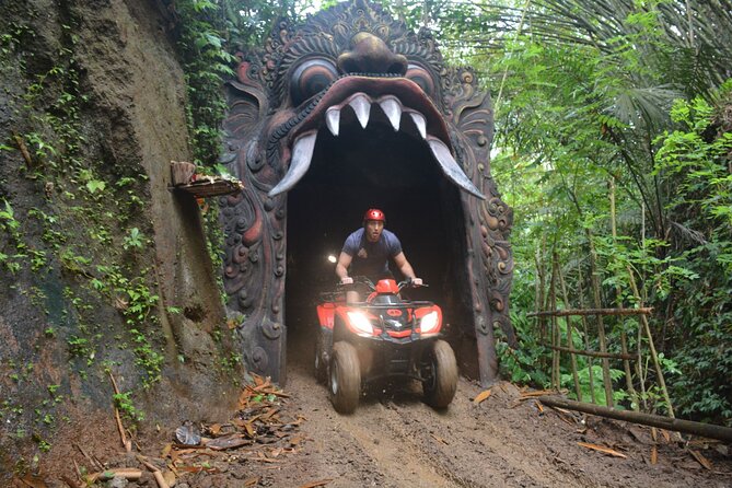 Ubud ATV Quad Bike through river, Jungle, waterfall & rice fields - What the 1.5-hour ATV route includes