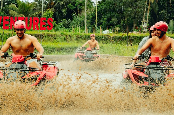 Ubud ATV Ride through River Jungle Rice Fields Puddles - From Ubud roads to jungle tracks