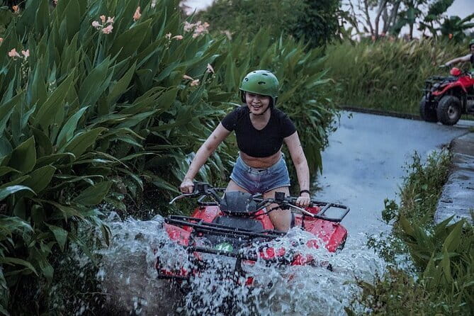 Ubud ATV Ride with Waterfall, Dragon Cave & Lunch – 2 Hours - Starting with safety gear and a short briefing