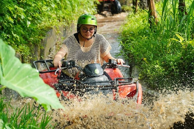 Ubud : ATV Temple Run Adventure - Through rice fields, rivers, mud, and forest