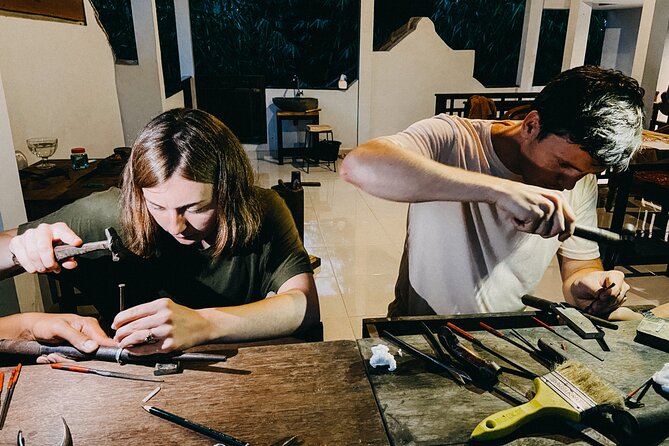 Ubud Bali Silver Jewelry Class - Heating, Cutting, Cleaning, and Finishing the Silver