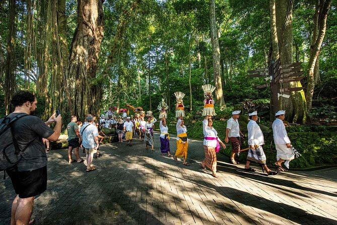 Ubud Highlights Rice Terraces, Temple, Waterfall & Monkeys forest - Tegenungan Waterfall, the day’s refreshing break